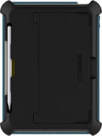 OtterBox Funda para iPad (A16) y iPad de 10ª generación (solo para iPad) - Serie Defender - Baja Beach (azul) - Sin pantalla - Resistente y duradera - Protección multicapa - Protección de defensa