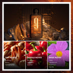 Afnan 9 PM Elixir Unisex Extrait de Parfum, 3.4 onzas líquidas