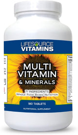 LifeSource Complete Multi Vitaminas y Minerales (180 Tabletas) Incl...