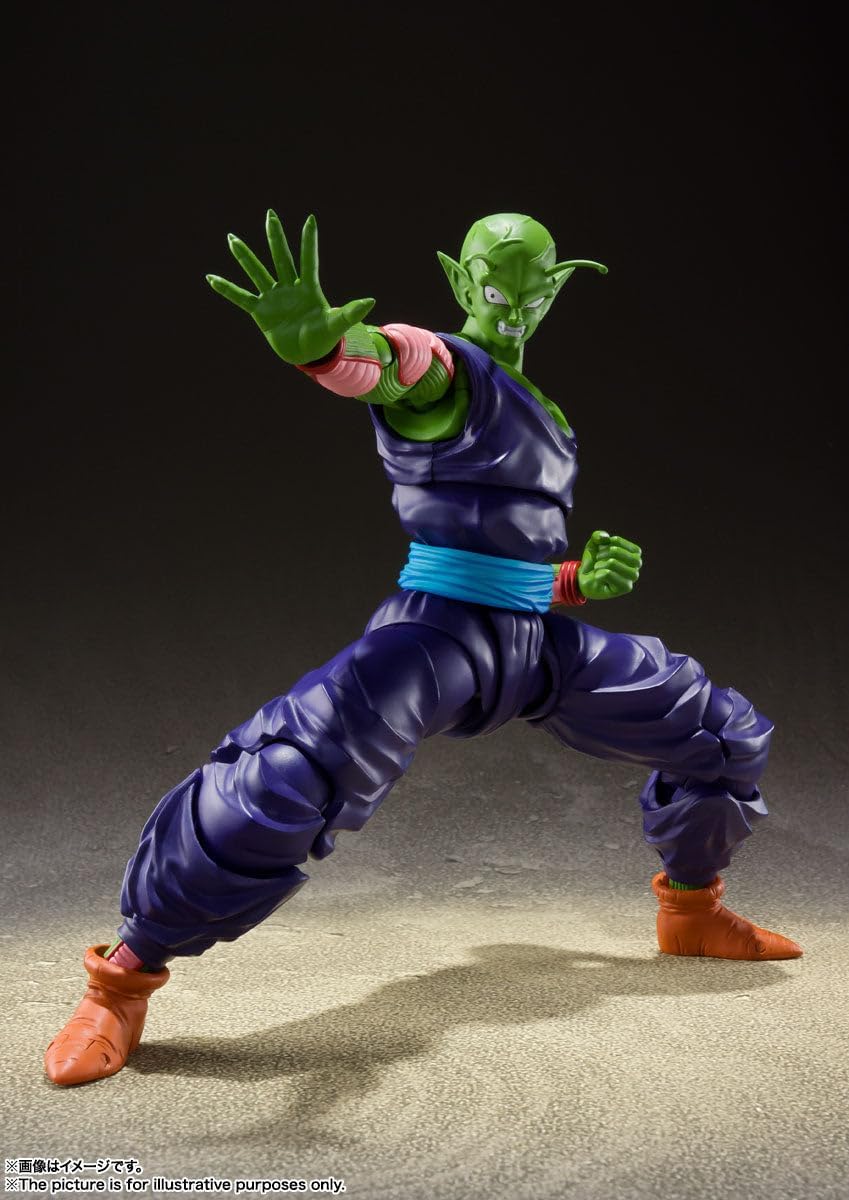 TAMASHII NATIONS - Dragon Ball Z - Piccolo - El Orgulloso Namekiano - (Relanzamiento) Figura de Acción S.H.Figuarts