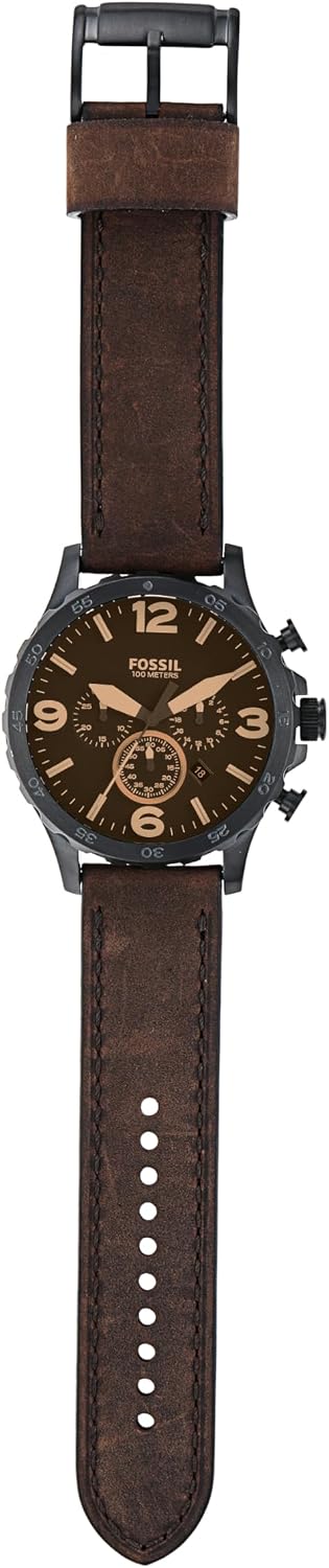Fossil Reloj Cronógrafo de Cuarzo para Hombre Nate (Hombres)