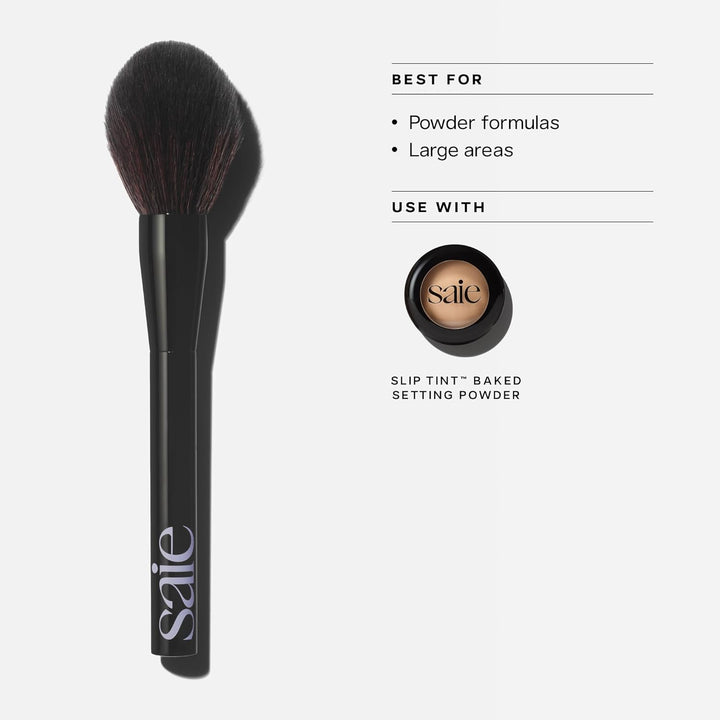 Saie - Brocha de maquillaje en polvo para todo el rostro - Brocha d...
