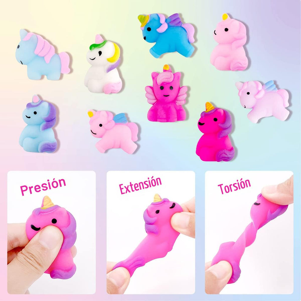 Clear&Fresh - Bombas de baño de unicornio para niños con juguetes