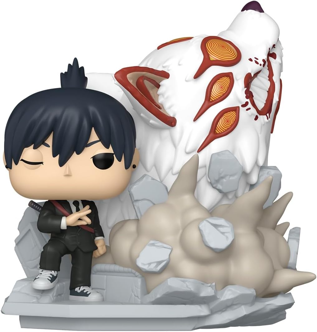 Funko Pop! Moment: Chainsaw Man - AKI Hayakawa - (Fox Devil) - Figu...