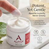 Crema renovadora esencial Alpha Skin Care | Fórmula antienvejecimie...