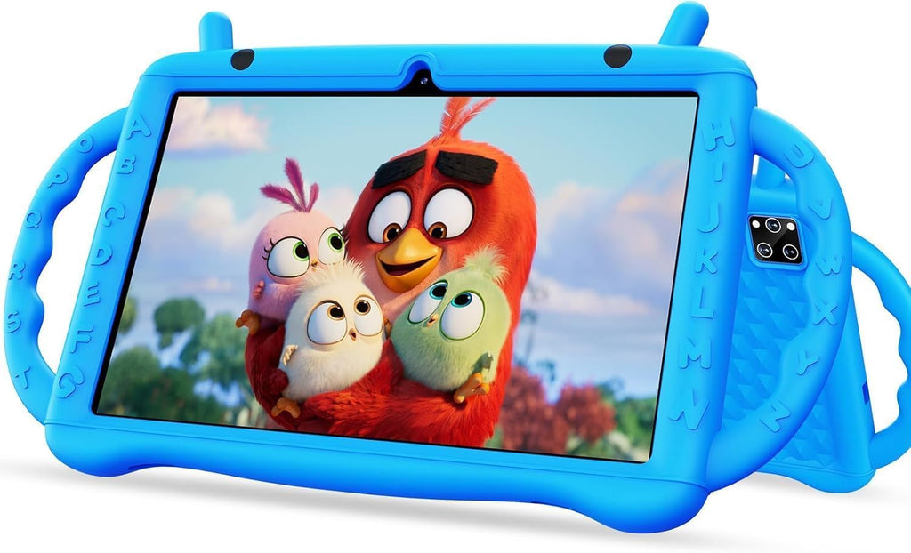 Tablet para niños de 10 pulgadas Android Tablet 15 para niños con 10 GB de RAM 64 GB de ROM, expansión de 512 GB, con control parental, WiFi, Bluetooth, regalo de doble cámara para niños y
