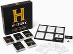 HISTORY Channel Trivia Game - Más de 2000 preguntas de conocimiento general | Juego de cartas de trivia oficial del canal HISTORY y juego de fiesta para adultos, familias y noche de juegos de mesa - Gran regalo para papá y aficionados a la historia