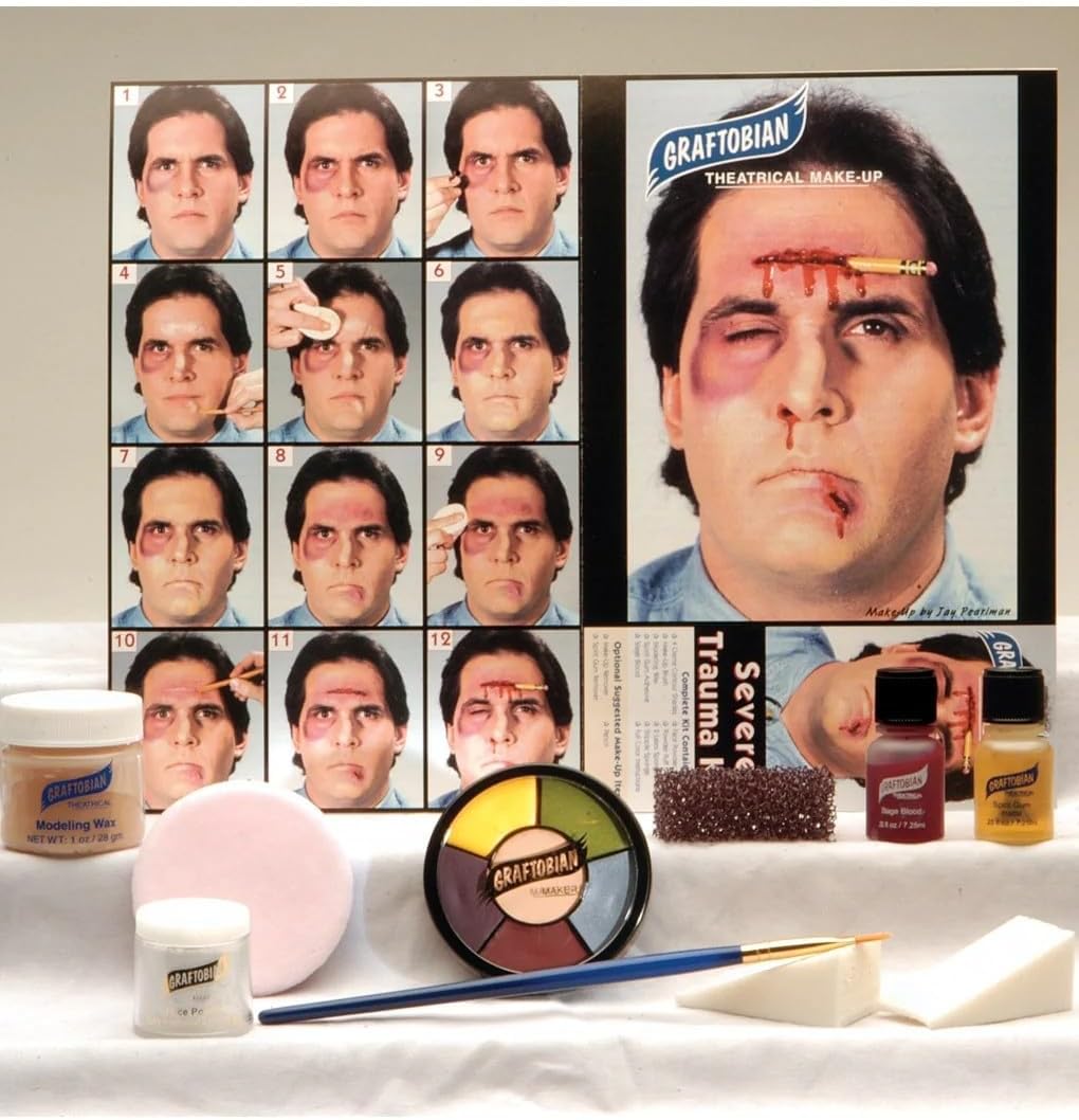 Graftobian Kit de Maquillaje de Trauma Grave