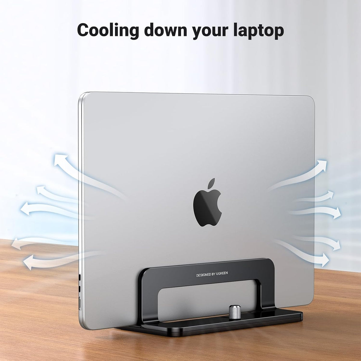 UGREEN Soporte vertical para laptop para escritorio compatible con...