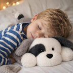 Juguete de peluche con peso para perro gris (20 pulgadas, 4