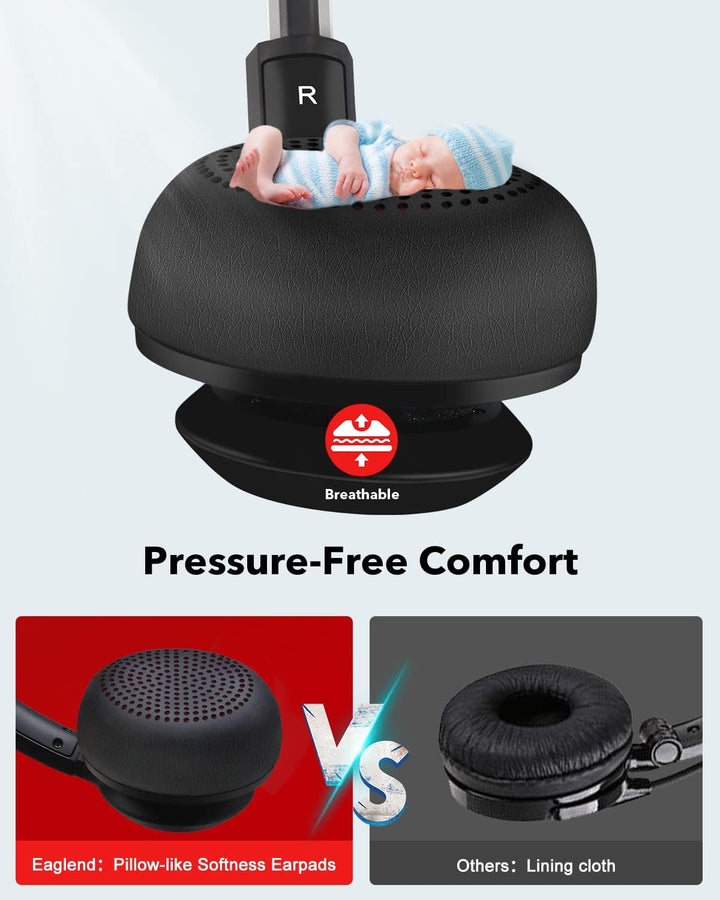 JIAMQISHI Auriculares USB con micrófono para PC, auriculares para c...