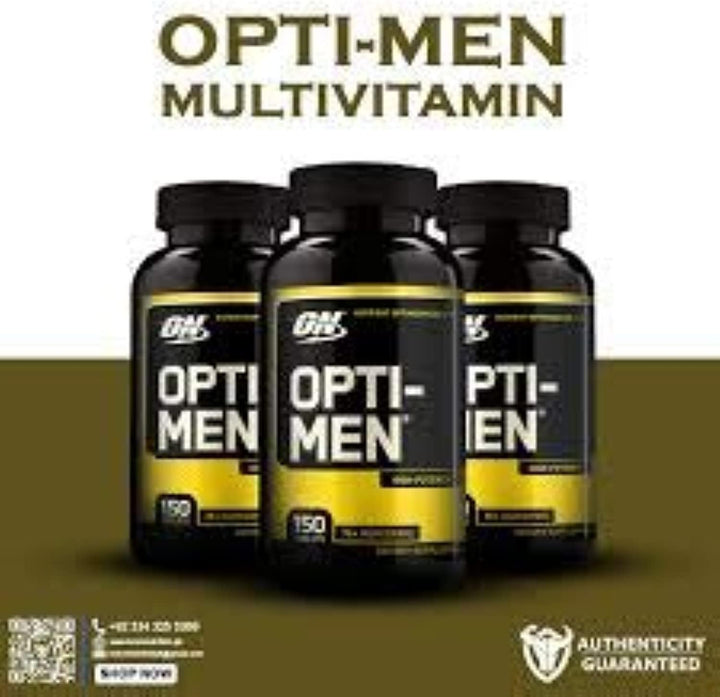 Optimum Nutrition Suplemento Opti-Men, 150 unidades