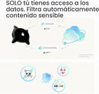Looki L1 AI Multimodal usable de por vida, dispositivo de registro de vida ligero de acción manos libres de 1.13 oz con video de 1080P, 3 micrófonos, vlogs de IA y cómics, inteligencia proactiva