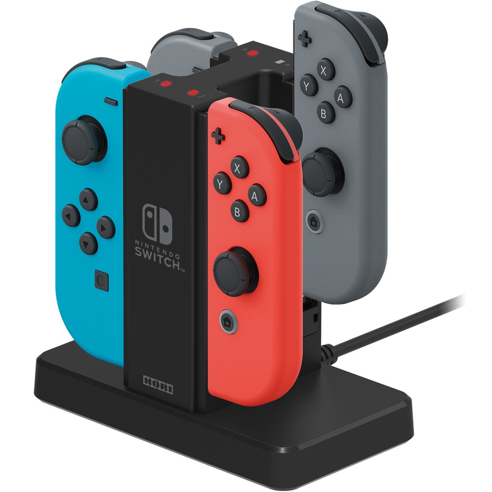 HORI Soporte de carga Joy-Con para Nintendo Switch de HORI con licencia oficial de Nintendo