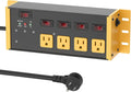 Protector contra sobretensiones de filtrado EMI/RFI, interruptores