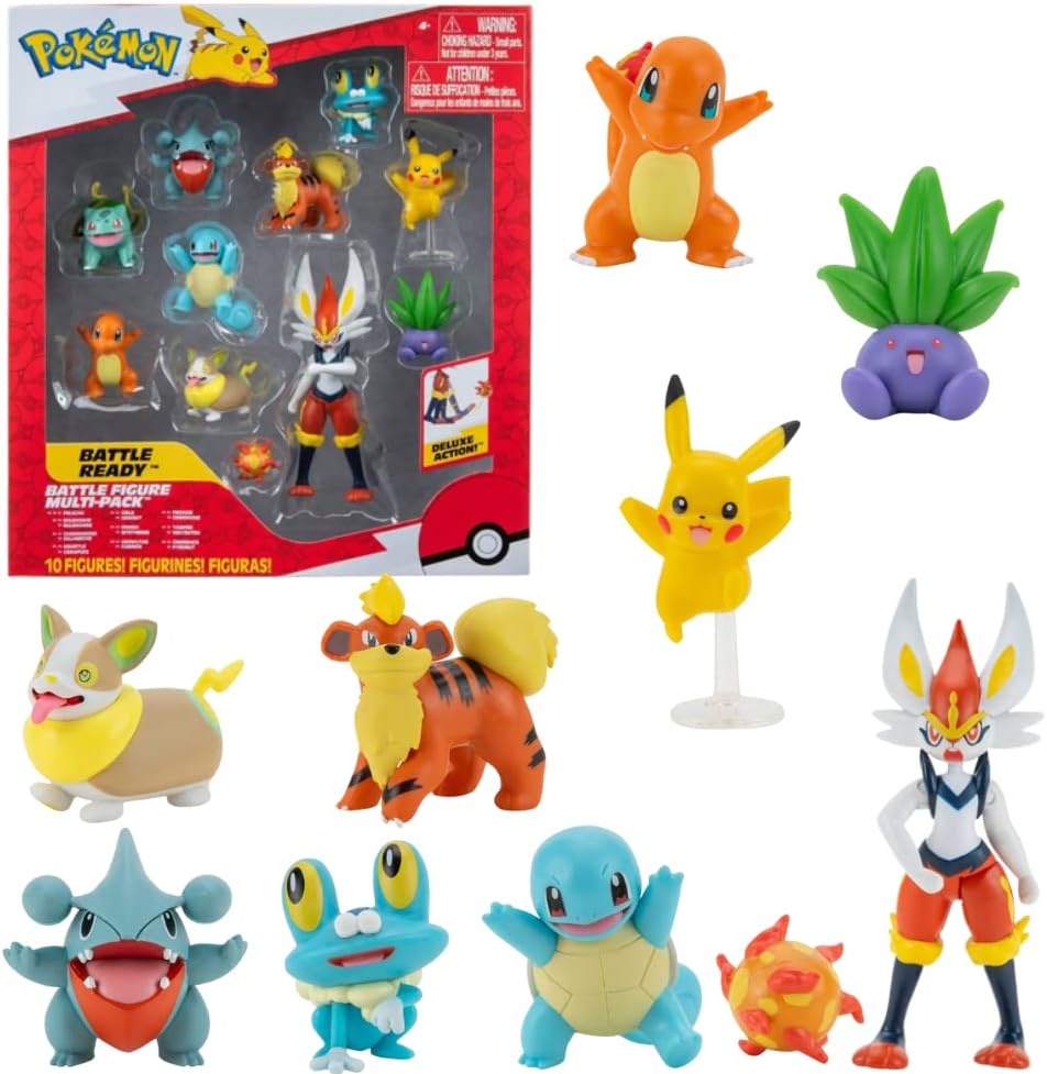 Pokémon - Figura de batalla proxy - Paquete de 10 (PKW2855)
