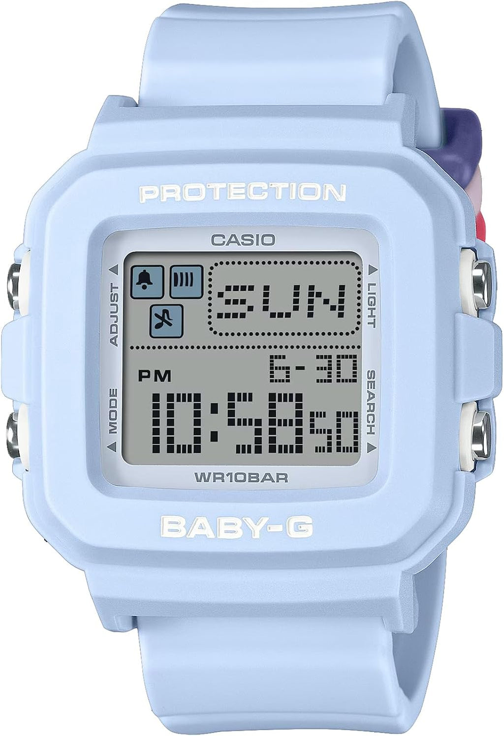 Casio Baby-G +Plus Reloj digital azul claro BGD-10L-2CR