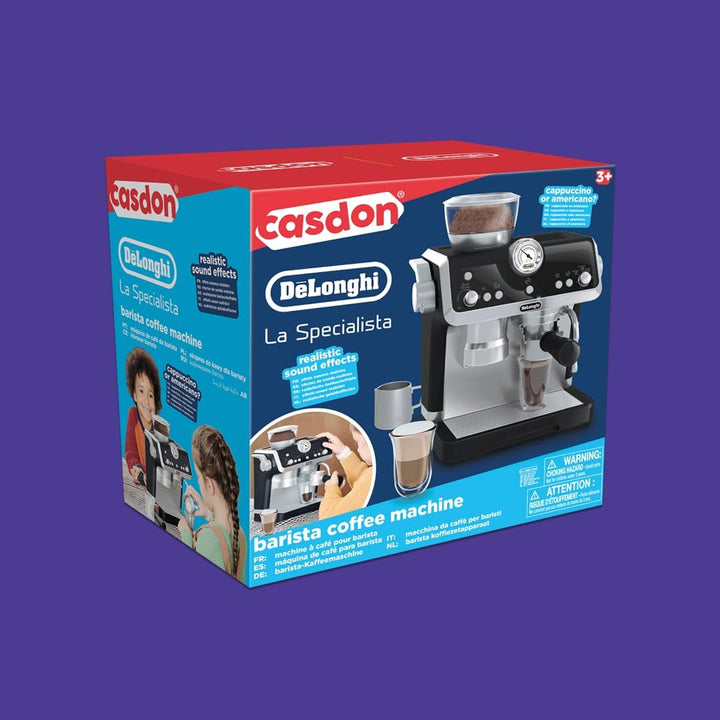 Casdon De'Longhi Toys Barista Cafetera. Juego de cocina de jugu...