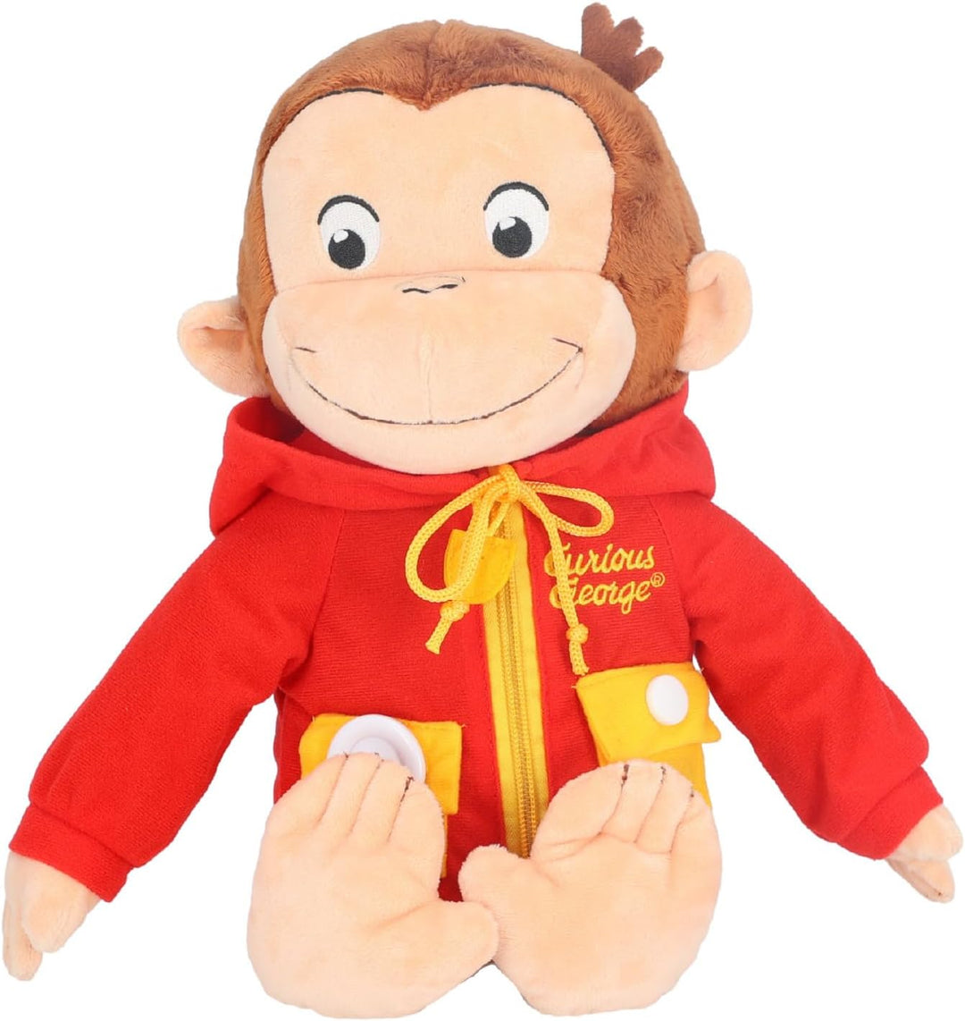 Kids Preferred Curious George Learn to Dress Monkey - Juguetes de p...