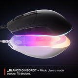 SteelSeries Rival 3 Gen 2 mouse para videojuegos \u2014 Sensor ópti...