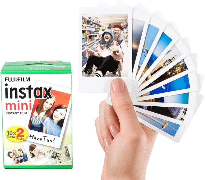 Fujifilm Instax Mini Película Instantánea de Luz Diurna ISO 800, 3...
