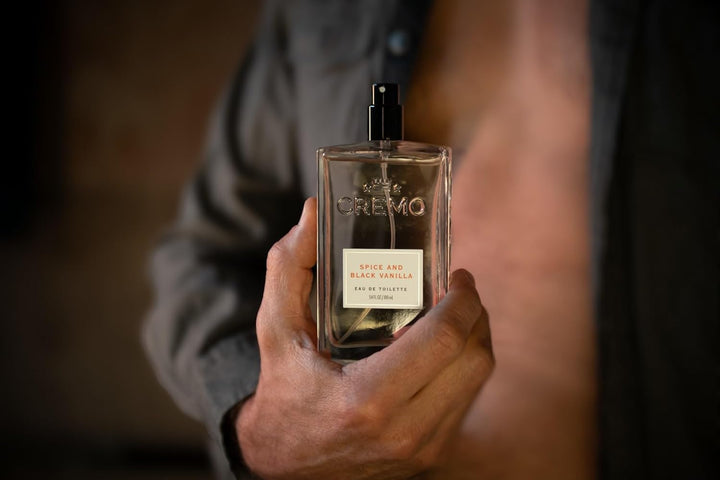 Cremo Colonia para Hombre - Spray de Colonia de Especias y Vainilla...
