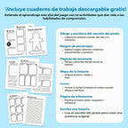 The Fidget Game Pirate Island, juego de mesa de comprensión de lectura para