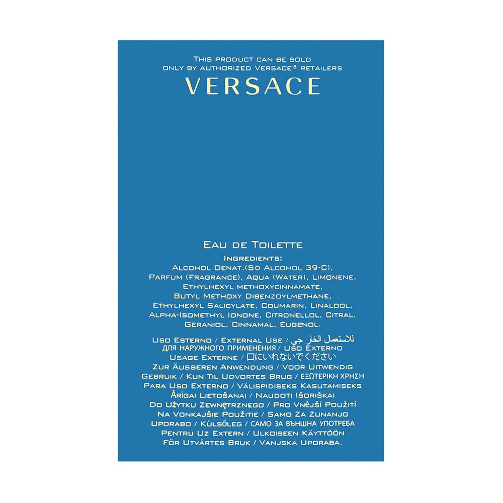 Versace Eros para hombre - Eau de Toilette en aerosol de 1.0 onzas