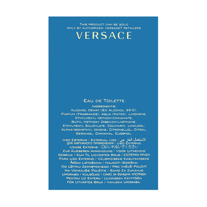 Versace Eros para hombre - Eau de Toilette en aerosol de 1.0 onzas