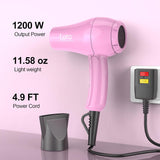 Dreyr Mini - Secador de pelo plegable para viajes internacionales,...