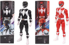 Mighty Morphin Ranger Figura de Acción de Juguete de 12 Pulgadas (2 juegos)