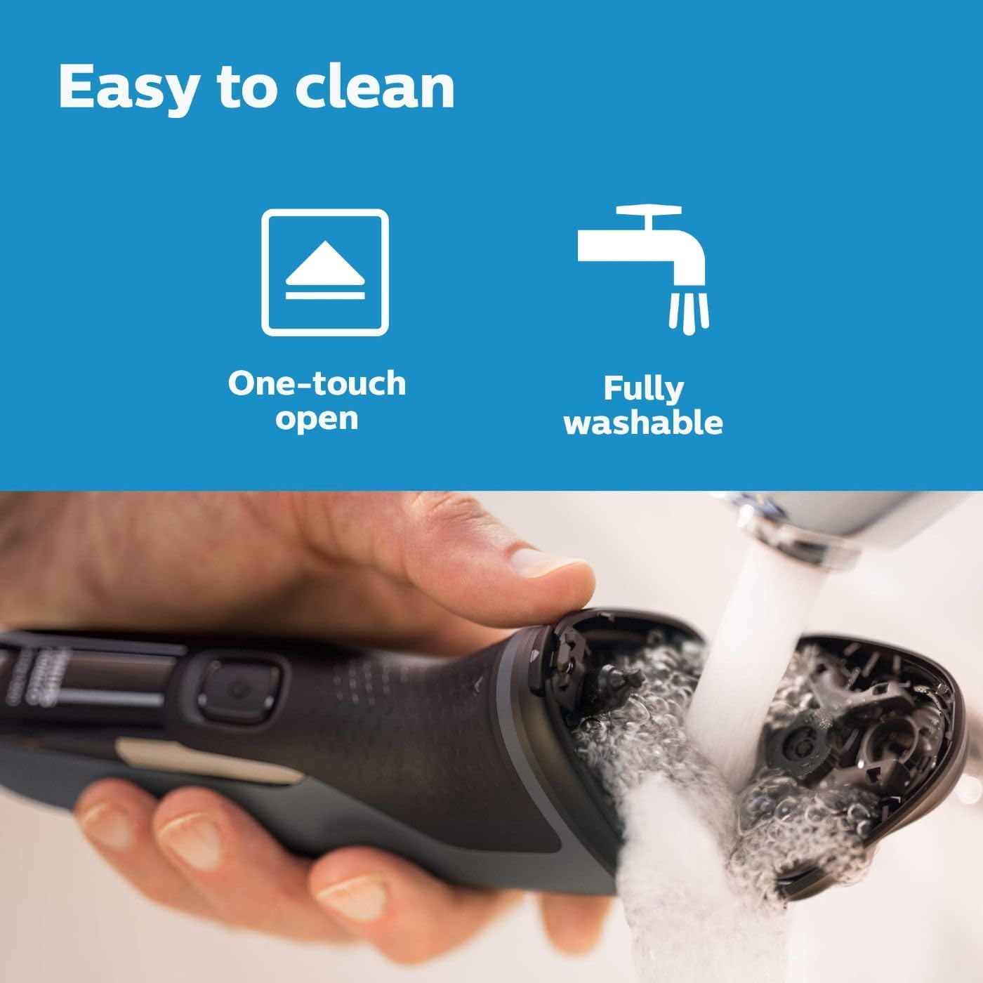 Philips Norelco Shaver 2300 - Afeitadora eléctrica recargable con r...
