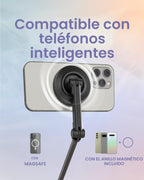 KraftGeek Trípode Magnético para Teléfono para iPhone, Trípode JustTap para MagSafe