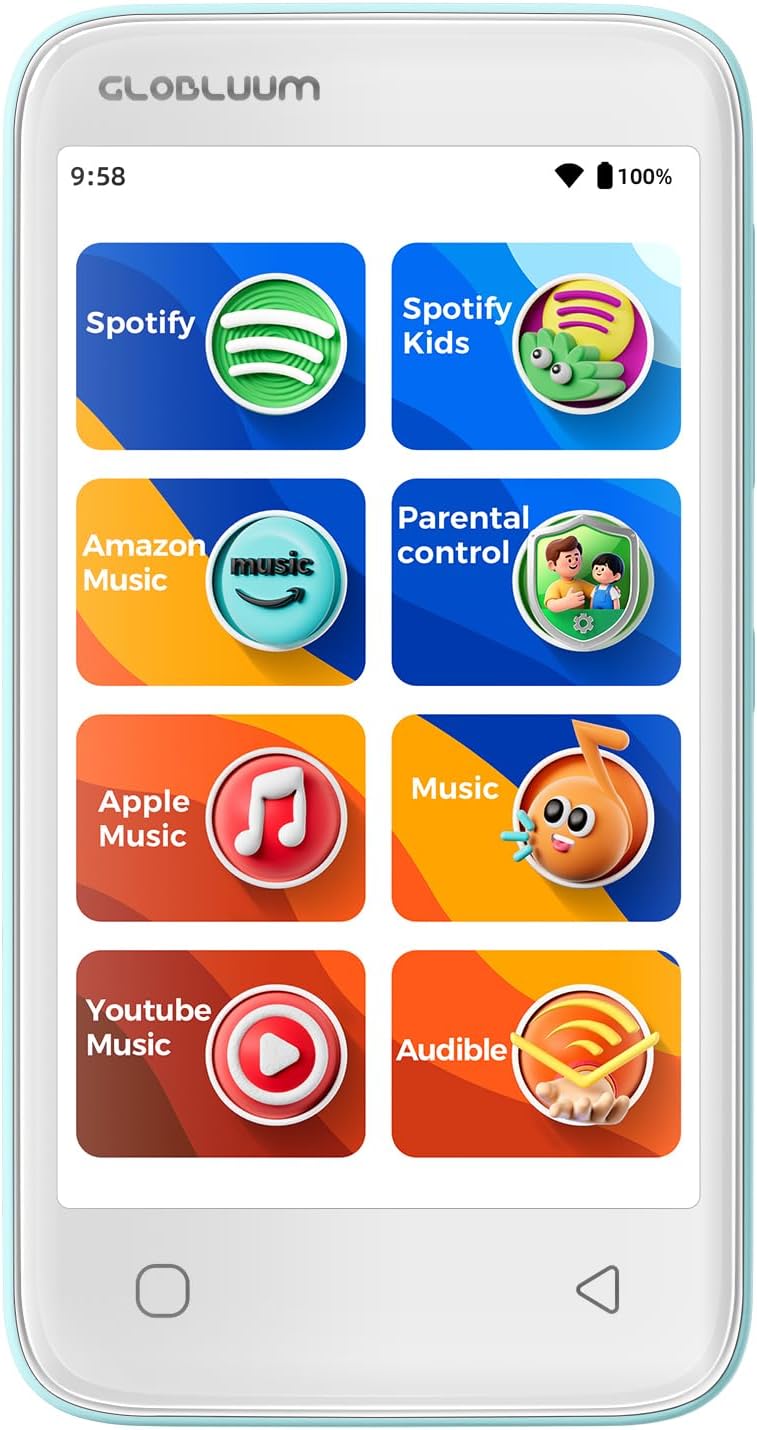 Reproductor de MP3 para niños, controles parentales, 16 GB, compati...