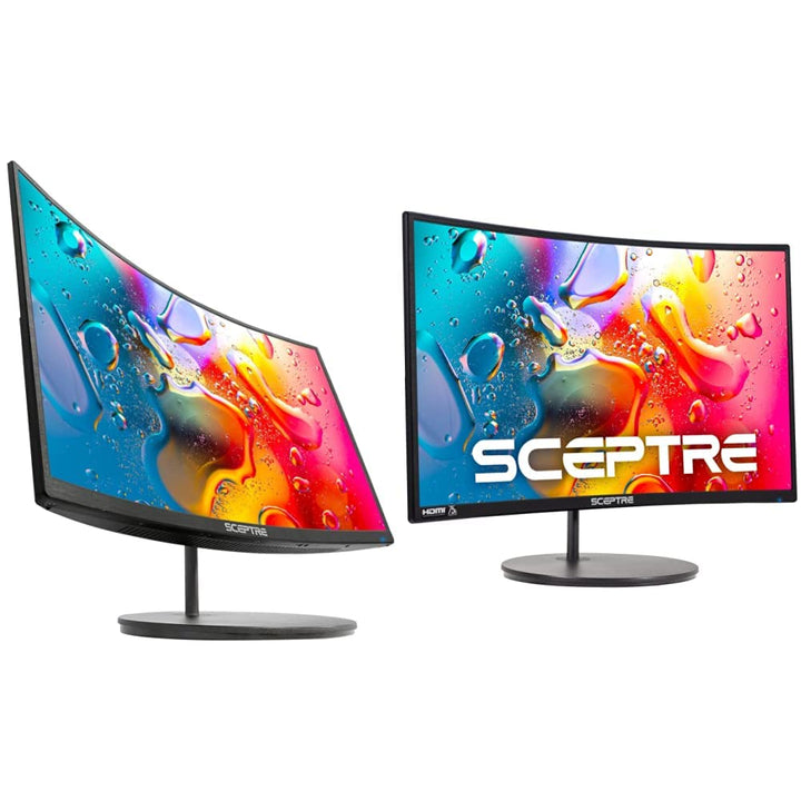 Sceptre Monitores curvos para videojuegos de 24-27 pulgadas (C275W-...