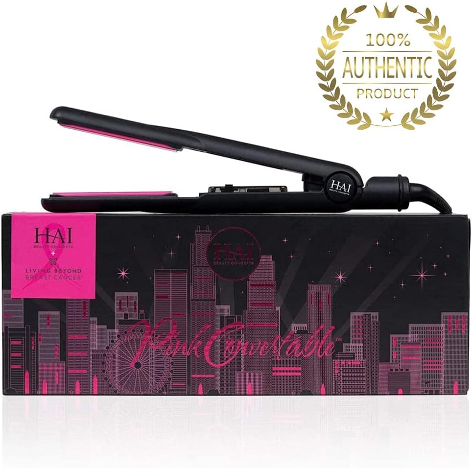 HAI - Plancha plana convertible para mujer, cerámica profesional co...