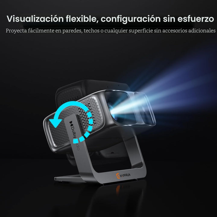 Proyector para exteriores de Google TV con licencia oficial ANSI 20...