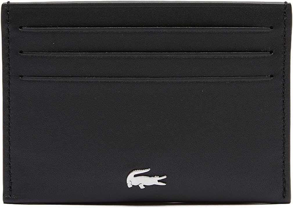 Lacoste Cartera para hombre Fitzgerald con tarjetero, marrón, talla única