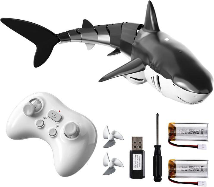 Bennol Juguetes de tiburón a control remoto 2.4Ghz para niños y niñ...
