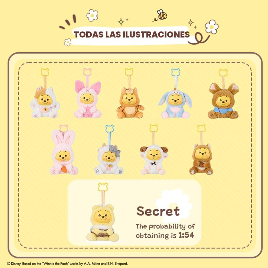 MINISO Disney Winnie The Pooh Collection Figura de Caja Ciega de Va...