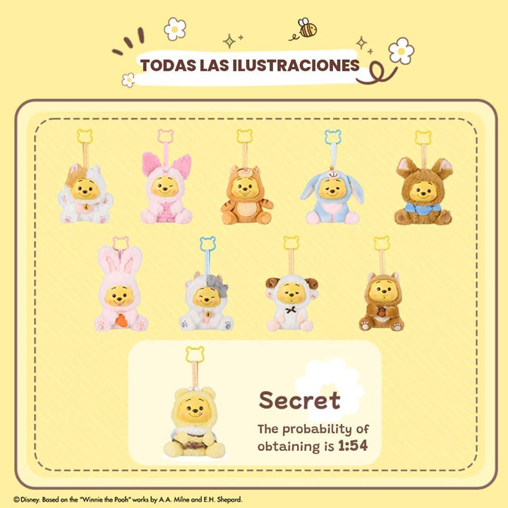 MINISO Disney Winnie The Pooh Collection Figura de Caja Ciega de Va...