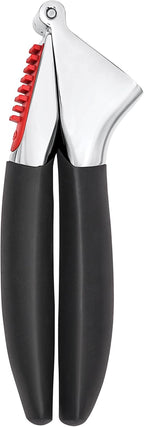 OXO Good Grips - Prensa de ajo resistente, zinc fundido a presión, color negro