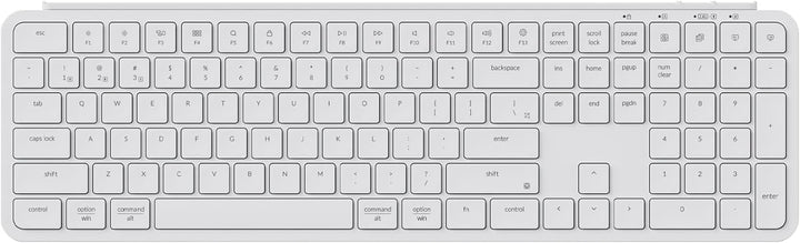 Keychron Teclado inalámbrico ultrafino B6 Pro, ZMK de tamaño comple...