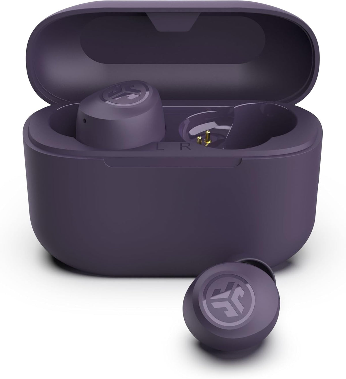 JLab Go Air Pop+ Auriculares Verdaderamente Inalámbricos, Auriculares Intraaurales, Mate, Violeta