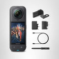 Insta360 X5 Paquete Creador - Cámara de acción 8K 360°, Negro medianoche, Paquete de creadores