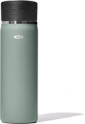 OXO Good Grips - Taza de café de viaje de 20 onzas con tapa SimplyClean™ a prueba de fugas, color jade