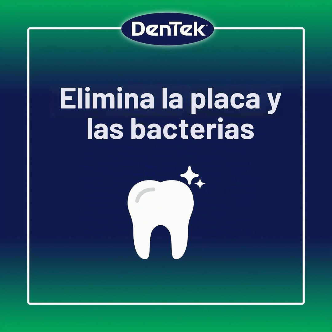 DenTek Advanced Clean - Palillos de hilo dental sin romper y sin tr...