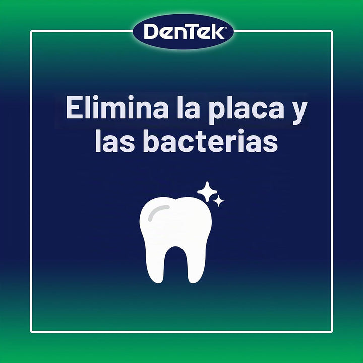 DenTek Advanced Clean - Palillos de hilo dental sin romper y sin tr...