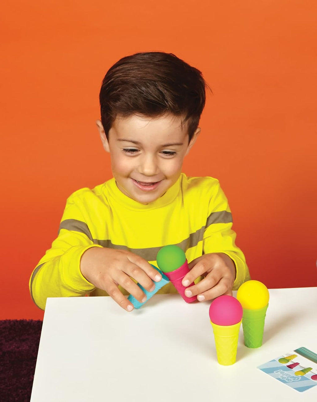 BLUE ORANGE GAMES Juego de carreras de lógica Go Gelato para niños