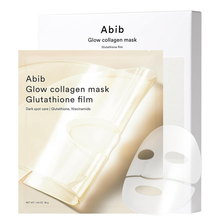 Abib Máscara de colágeno Glow Película de glutatión 4 hojas